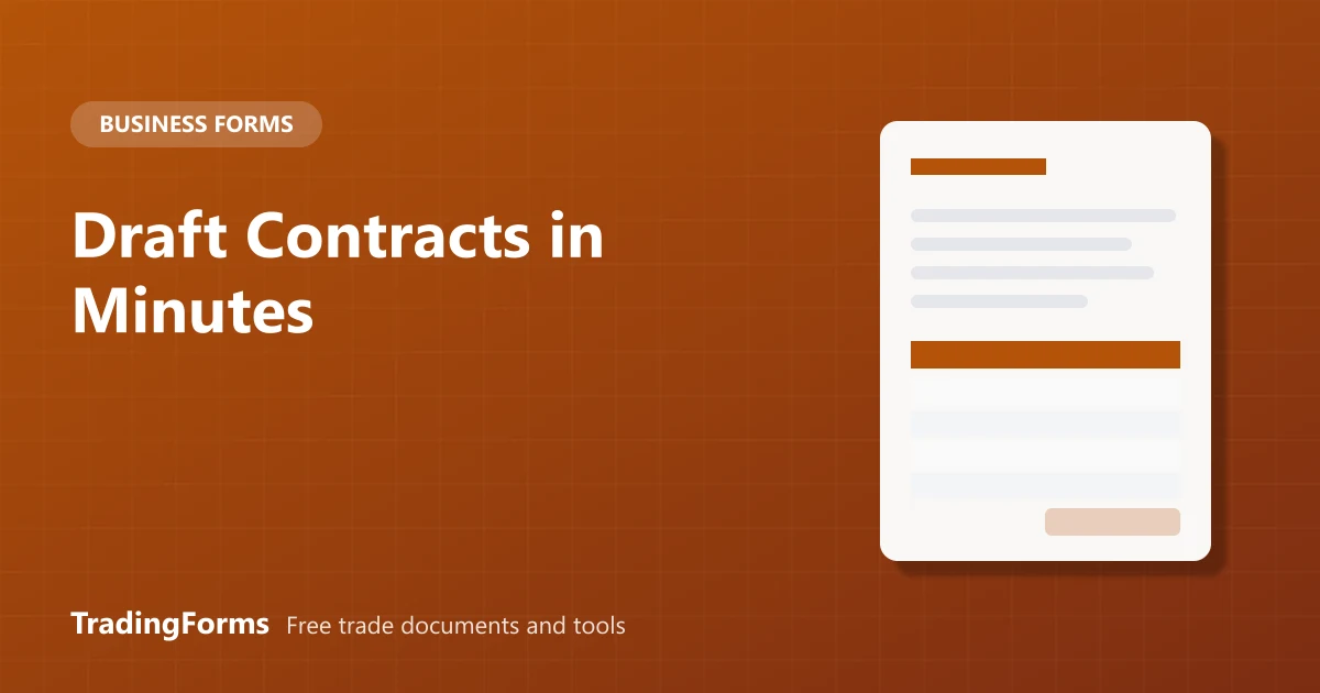 How to Draft a Business Contract With AI: Types, Clauses, Checklist
