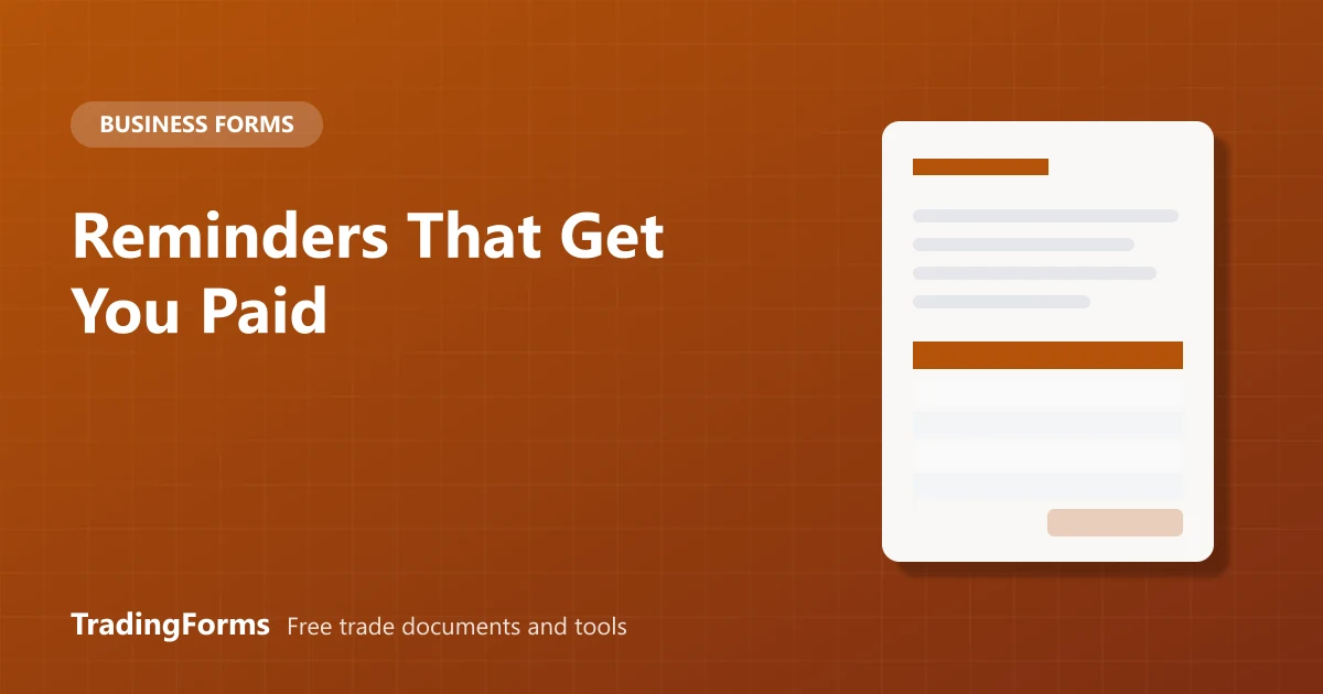Payment Reminder Email: 5 Templates From Friendly to Final Notice