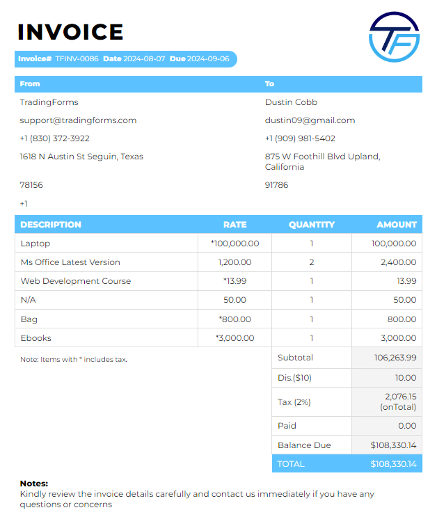 Invoice Master